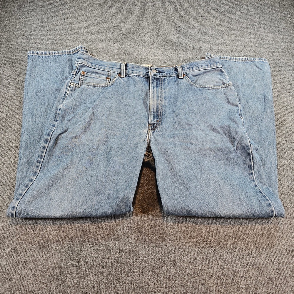Levi's 550 Relaxed Fit Mens 37x31(36x32 Tag) Blue Jeans Y2K Tapered Skate Casual